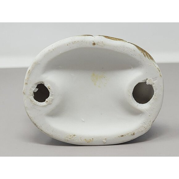 Timeless Vintage Sculpure Ceramic Bisque Victorian Boy Porcelain Figurine - Picture 6 of 11